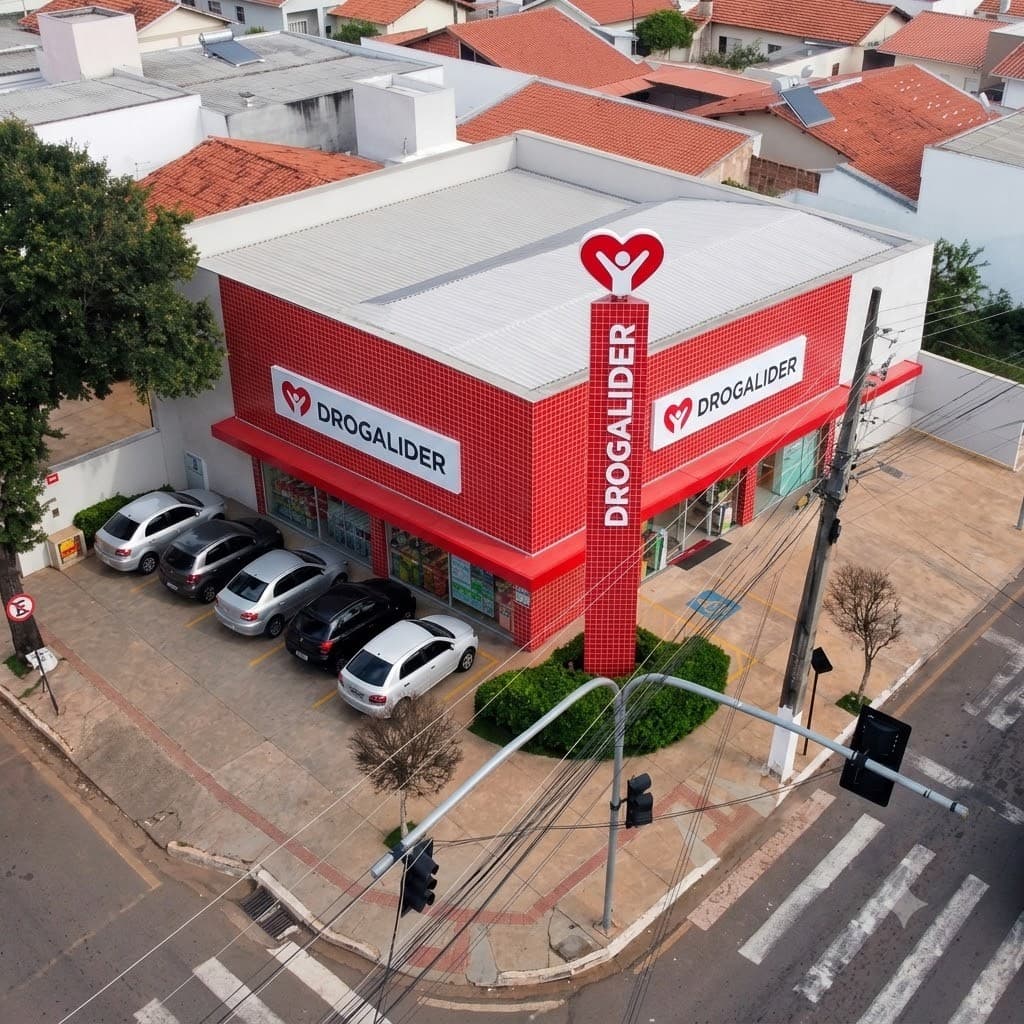 DROGALIDER — visibilidade na avenida